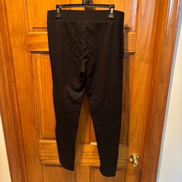 INC International Concepts Pull On Leggings in Black Size 14 - Picture 3 of 5